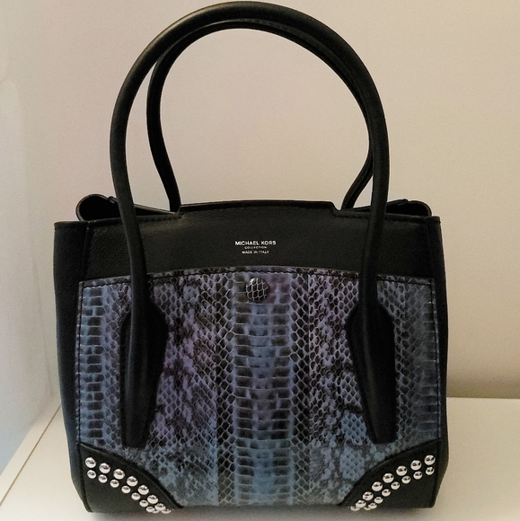 Bancroft Medium Michael Kors Collection Snakeskin - Picture 7 of 8